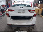 2016 Kia Optima Lx White vin: 5XXGT4L34GG059211