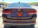 2017 Kia Optima Lx Maroon vin: 5XXGT4L34HG130618