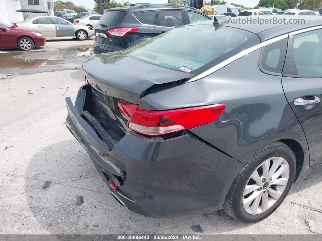 2017 Kia Optima Lx Gray vin: 5XXGT4L34HG133339