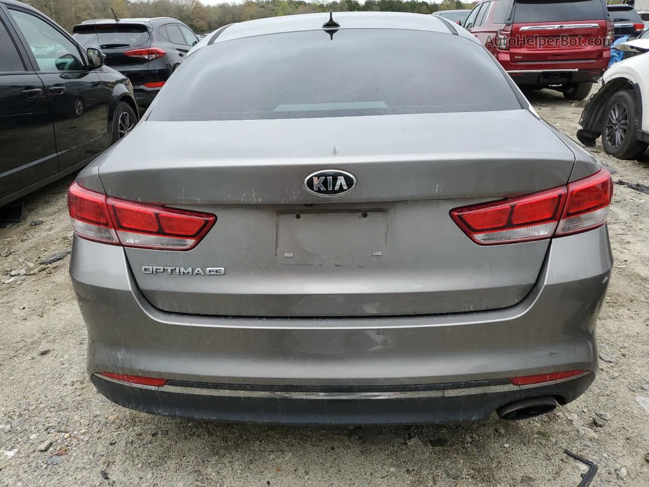 2017 Kia Optima Lx Gray vin: 5XXGT4L34HG159827