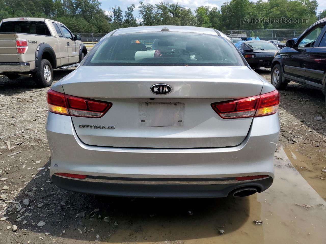 2017 Kia Optima Lx Silver vin: 5XXGT4L34HG160685