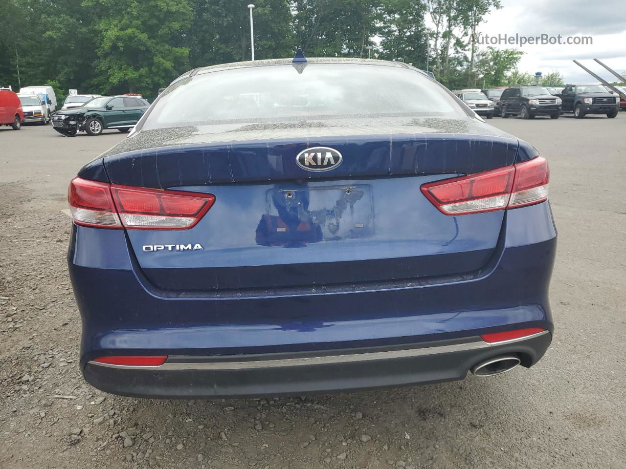 2017 Kia Optima Lx Blue vin: 5XXGT4L34HG174795