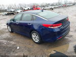 2017 Kia Optima Lx Синий vin: 5XXGT4L34HG176854