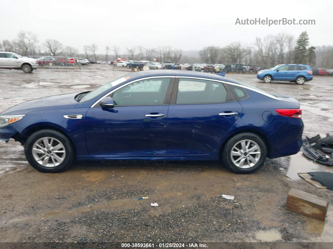 2017 Kia Optima Lx Blue vin: 5XXGT4L34HG176854