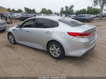 2018 Kia Optima Lx Серебряный vin: 5XXGT4L34JG187536