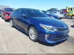 2018 Kia Optima S Синий vin: 5XXGT4L34JG192073