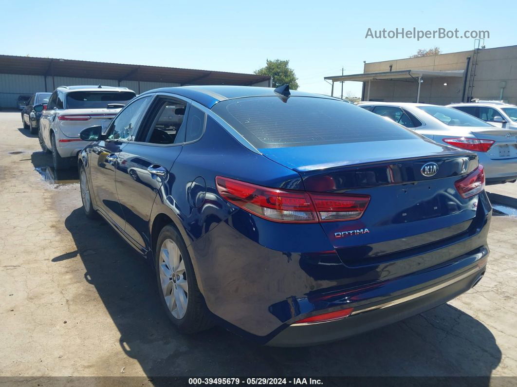 2018 Kia Optima S Blue vin: 5XXGT4L34JG192073