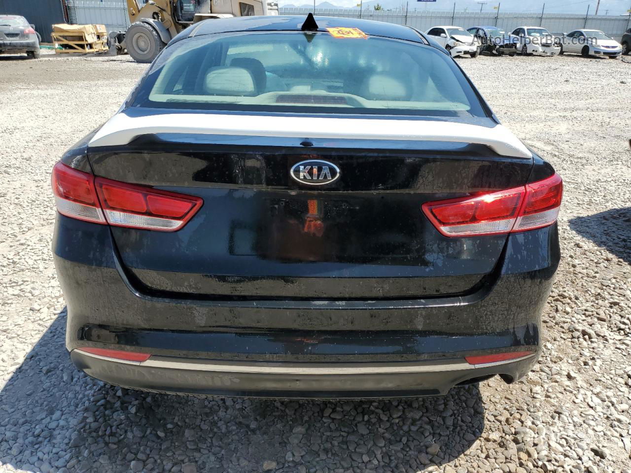 2018 Kia Optima Lx Black vin: 5XXGT4L34JG203248