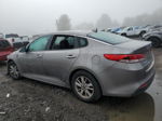 2018 Kia Optima Lx Gray vin: 5XXGT4L34JG207798