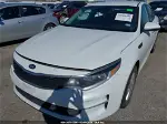 2018 Kia Optima Lx White vin: 5XXGT4L34JG223130