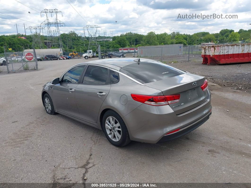 2018 Kia Optima Lx Gray vin: 5XXGT4L34JG235732