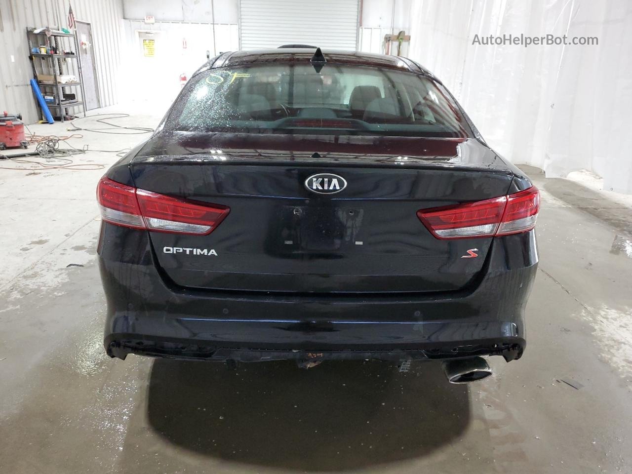 2018 Kia Optima Lx Black vin: 5XXGT4L34JG240607