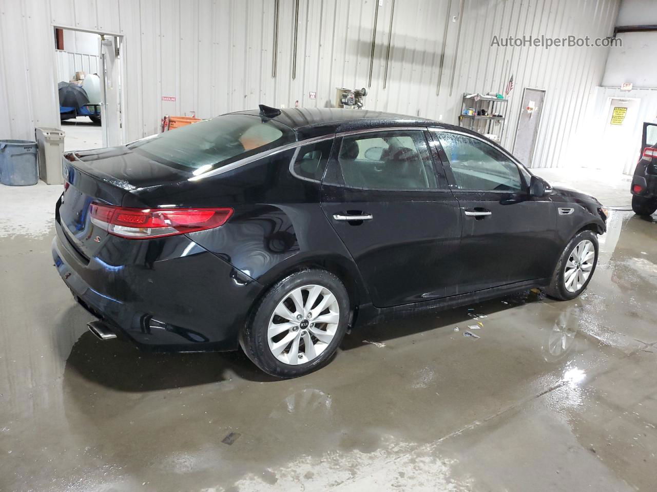 2018 Kia Optima Lx Black vin: 5XXGT4L34JG240607