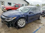 2018 Kia Optima Lx Blue vin: 5XXGT4L34JG241563