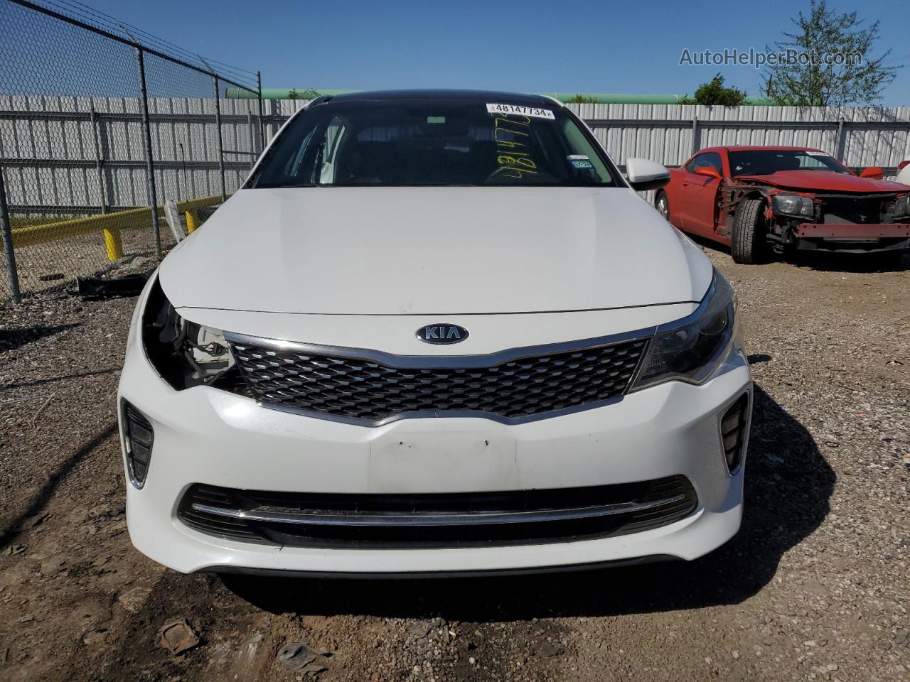 2018 Kia Optima Lx Белый vin: 5XXGT4L34JG243975