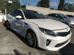 2018 Kia Optima S White vin: 5XXGT4L34JG244236