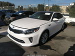 2018 Kia Optima S White vin: 5XXGT4L34JG244236