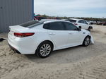 2018 Kia Optima Lx White vin: 5XXGT4L34JG246505