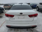 2018 Kia Optima Lx White vin: 5XXGT4L34JG247590