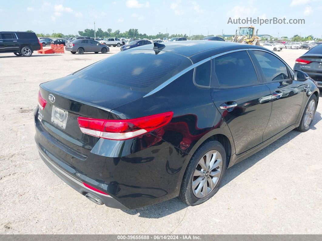 2018 Kia Optima Lx Black vin: 5XXGT4L34JG258251