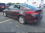 2016 Kia Optima Lx Burgundy vin: 5XXGT4L35GG032020