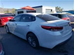 2016 Kia Optima Lx White vin: 5XXGT4L35GG071805