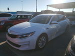 2016 Kia Optima Lx White vin: 5XXGT4L35GG071805