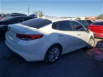 2016 Kia Optima Lx White vin: 5XXGT4L35GG071805