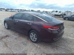 2016 Kia Optima Lx Темно-бордовый vin: 5XXGT4L35GG090841