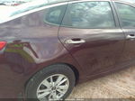 2016 Kia Optima Lx Maroon vin: 5XXGT4L35GG090841