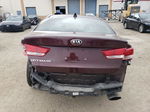 2016 Kia Optima Lx Maroon vin: 5XXGT4L35GG108187