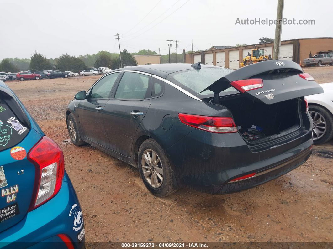 2016 Kia Optima Lx Gray vin: 5XXGT4L35GG111462