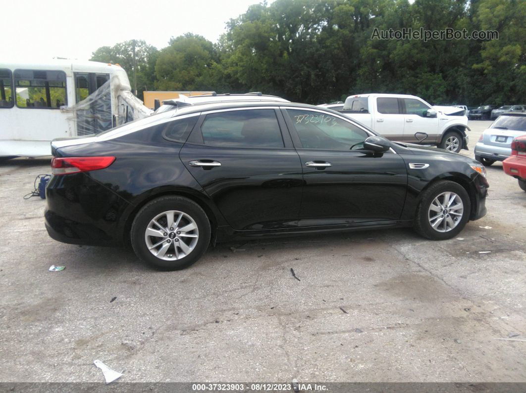 2016 Kia Optima Lx Black vin: 5XXGT4L35GG116810