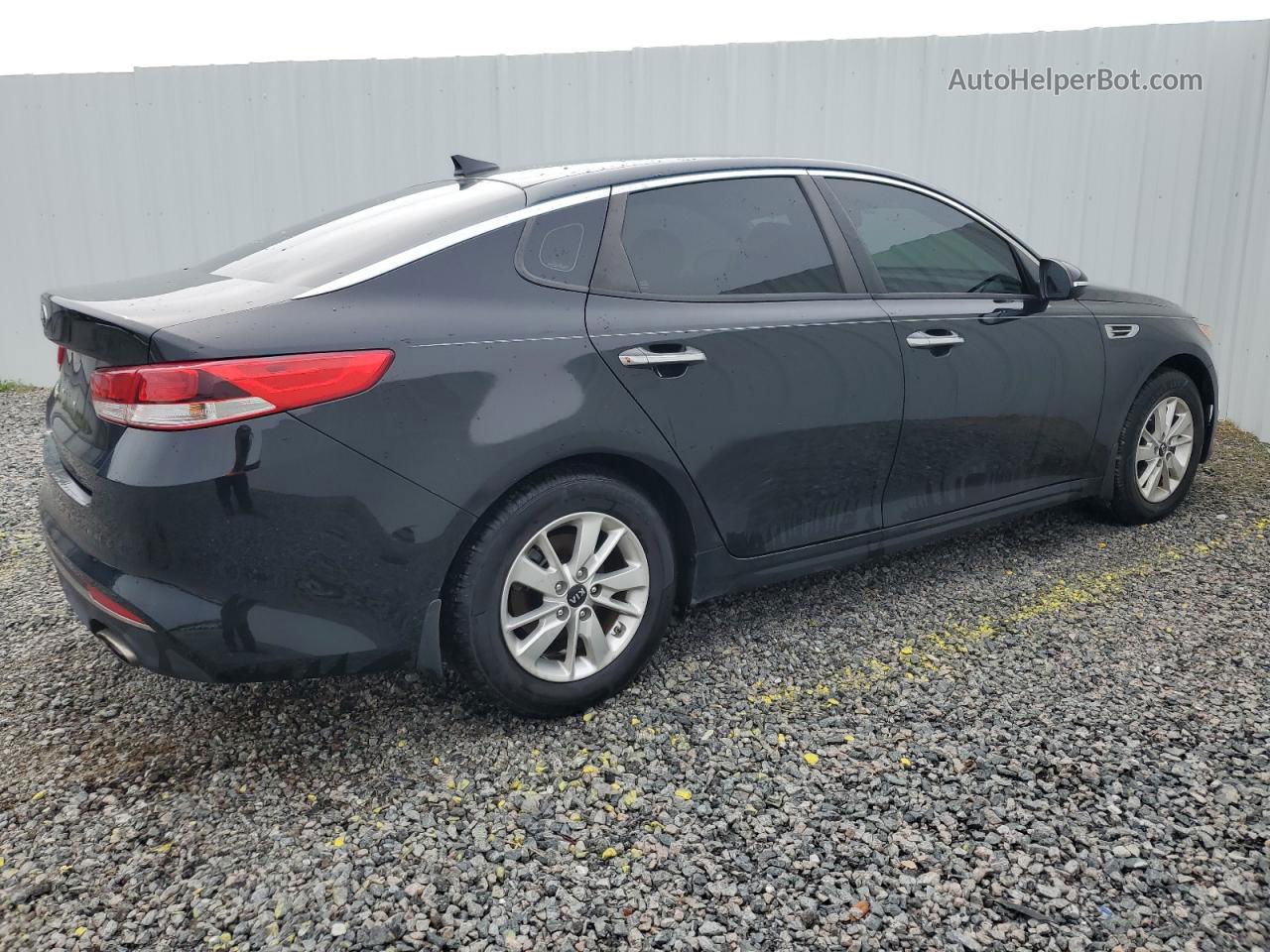 2016 Kia Optima Lx Black vin: 5XXGT4L35GG118797