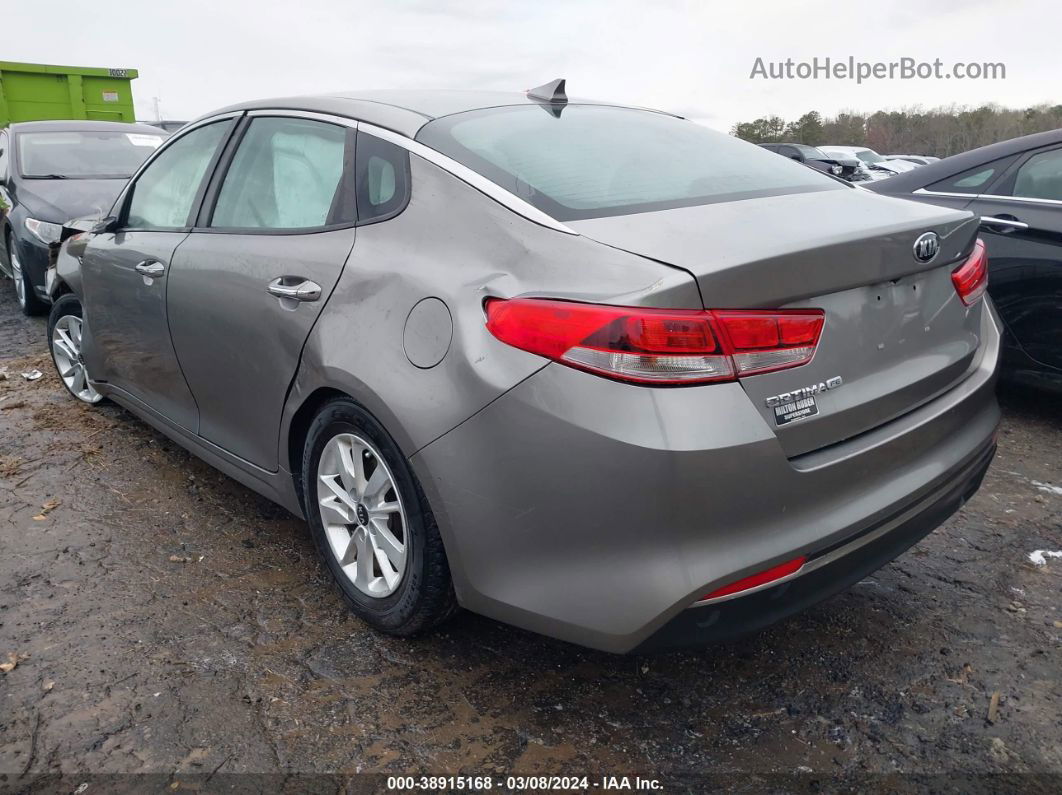 2017 Kia Optima Lx Silver vin: 5XXGT4L35HG125430