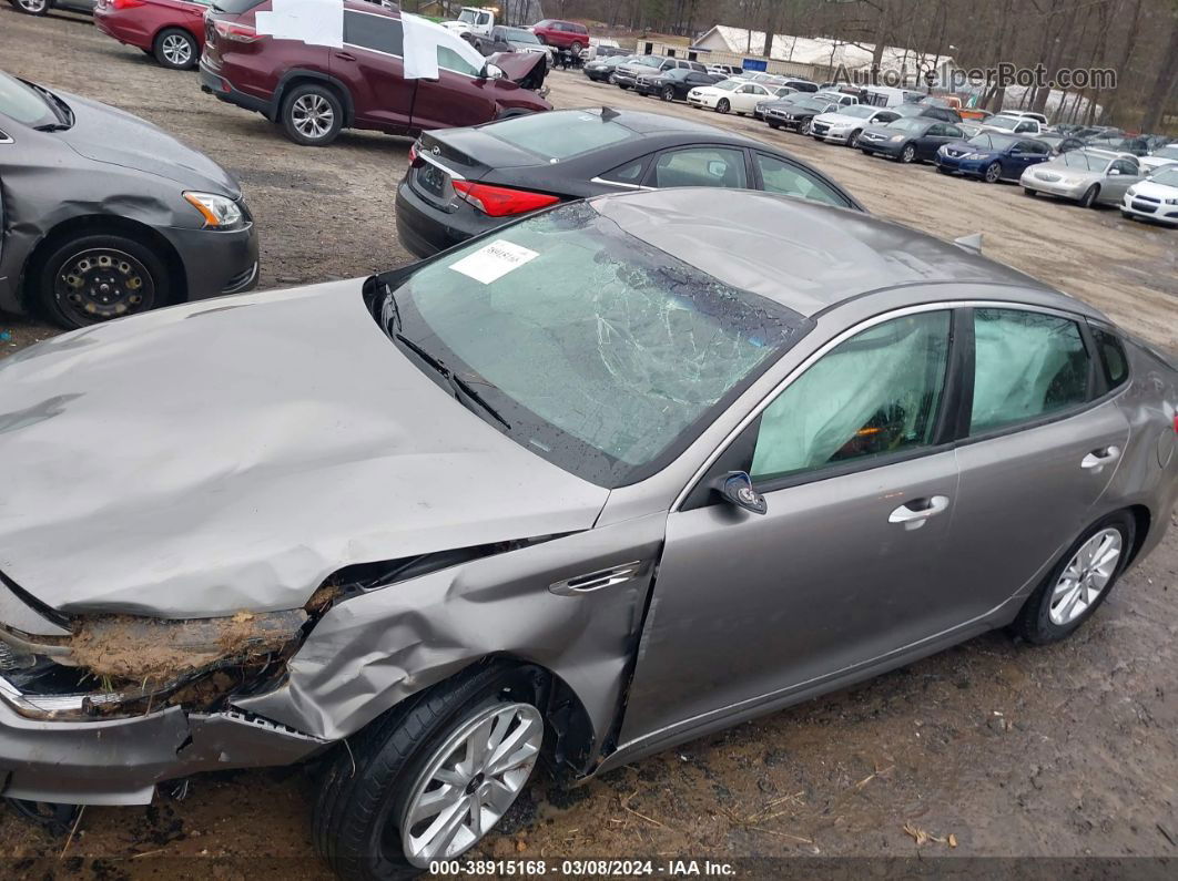 2017 Kia Optima Lx Silver vin: 5XXGT4L35HG125430