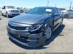 2017 Kia Optima Lx Gray vin: 5XXGT4L35HG137691