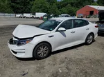 2017 Kia Optima Lx White vin: 5XXGT4L35HG142406