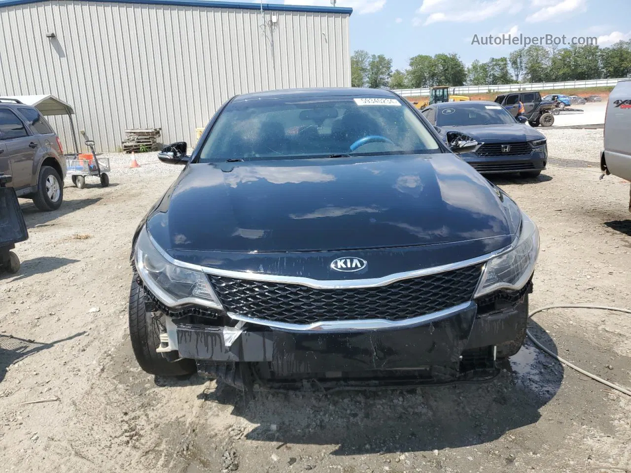 2017 Kia Optima Lx Black vin: 5XXGT4L35HG148528