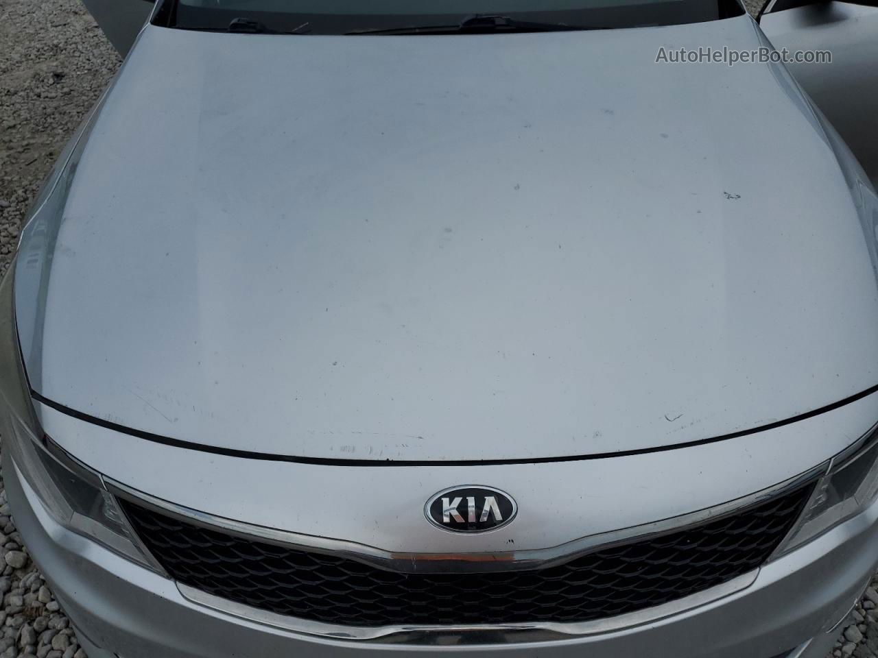 2017 Kia Optima Lx Silver vin: 5XXGT4L35HG153535