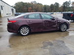 2017 Kia Optima Lx Burgundy vin: 5XXGT4L35HG161165