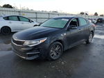 2017 Kia Optima Lx Черный vin: 5XXGT4L35HG171100