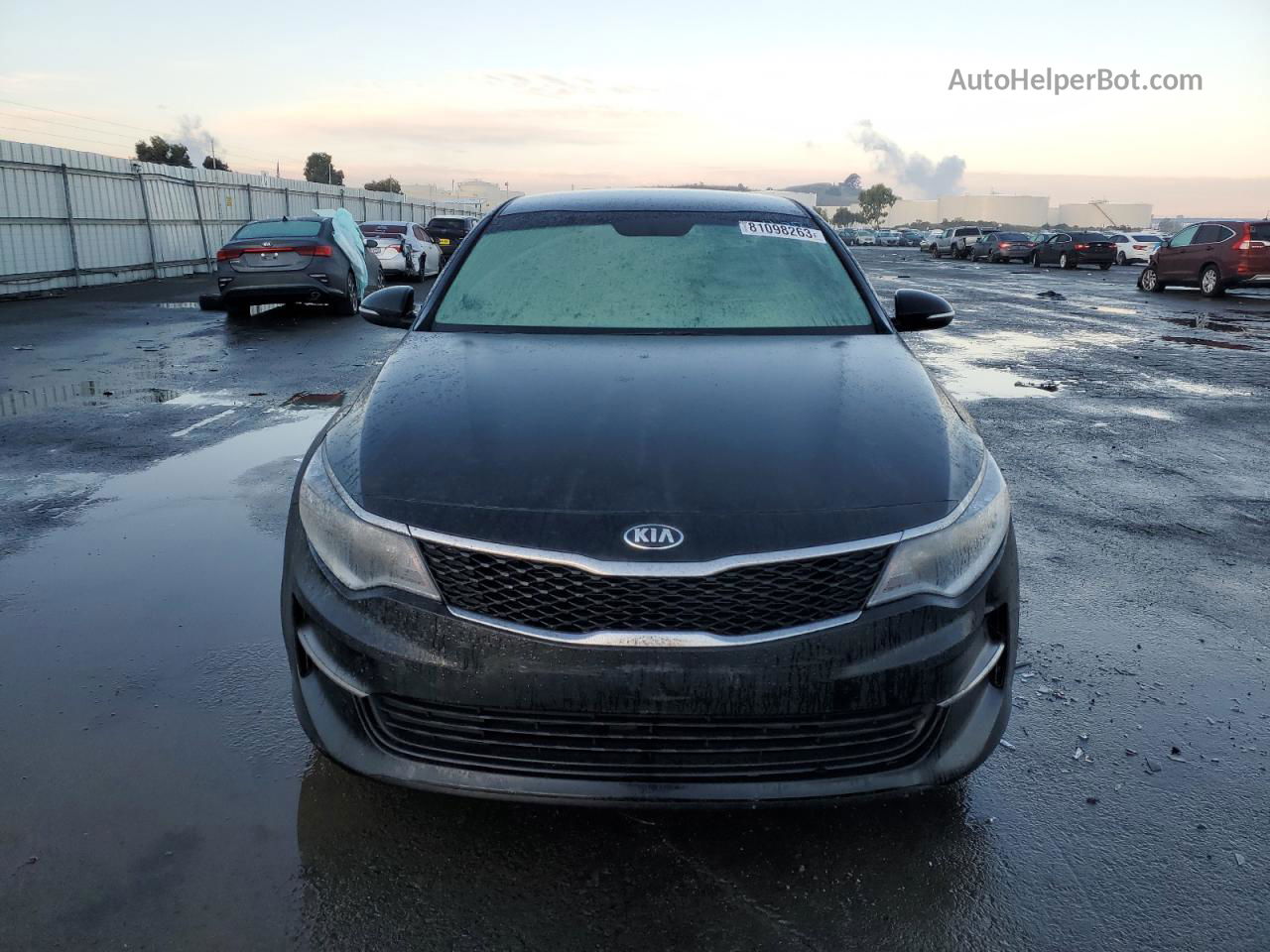 2017 Kia Optima Lx Black vin: 5XXGT4L35HG171100