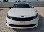 2018 Kia Optima Lx White vin: 5XXGT4L35JG193023