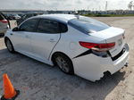 2018 Kia Optima Lx White vin: 5XXGT4L35JG193023