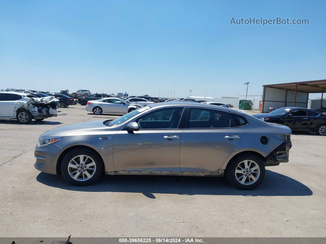 2018 Kia Optima Lx Pewter vin: 5XXGT4L35JG209561