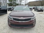 2018 Kia Optima Lx Burgundy vin: 5XXGT4L35JG209964