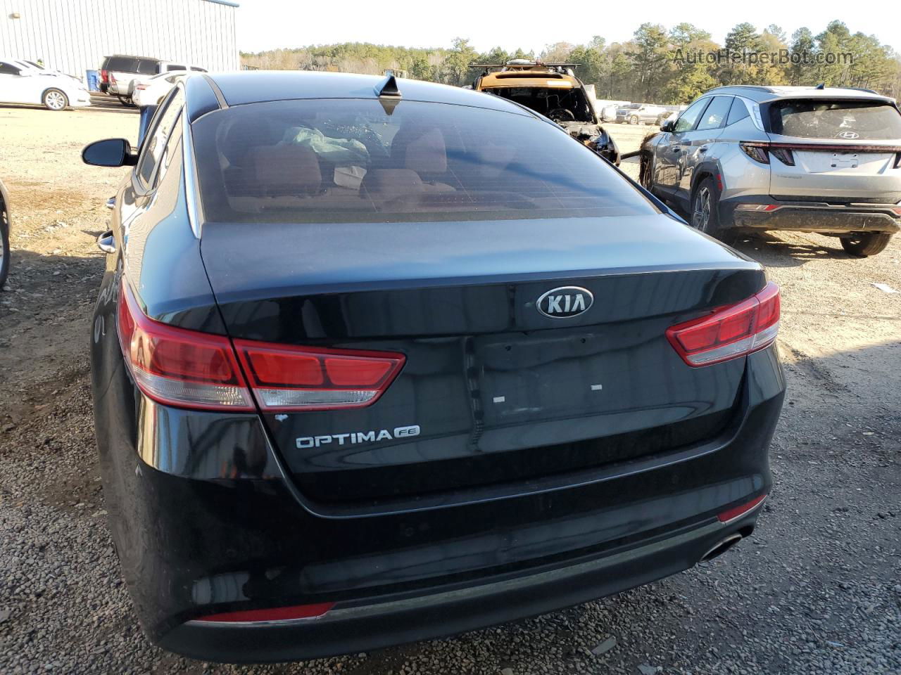 2018 Kia Optima Lx Black vin: 5XXGT4L35JG210368