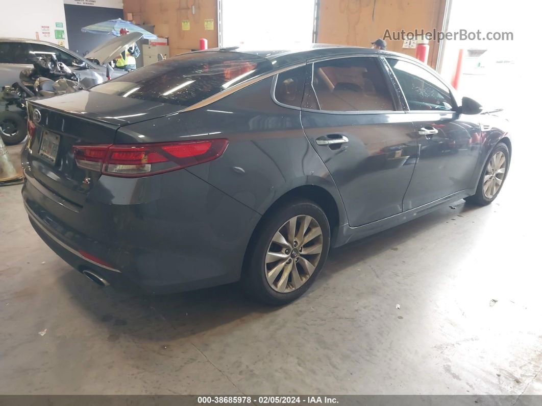 2018 Kia Optima S Gray vin: 5XXGT4L35JG217952