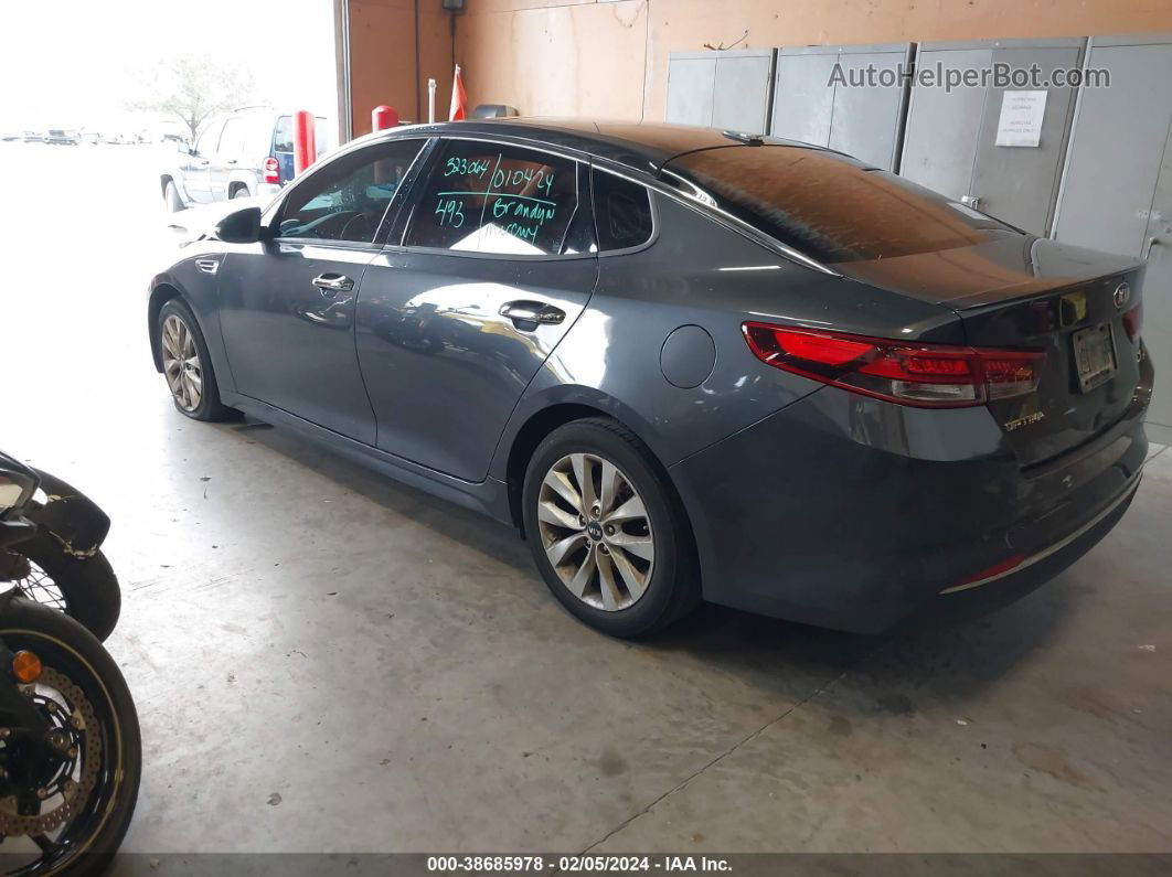 2018 Kia Optima S Серый vin: 5XXGT4L35JG217952